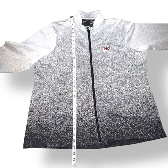 ANTIGUA Women's White/Black Kansas City Chiefs Guide Full-Zip Jacket XXL - Picture 11 of 15